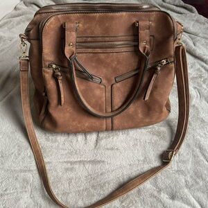 Elegant Brown Women's Handbag